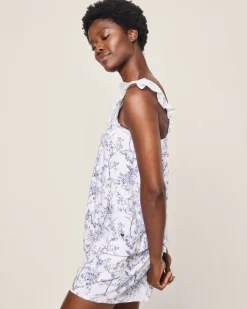Women’s Pima Clara Short Set in Timeless Toile