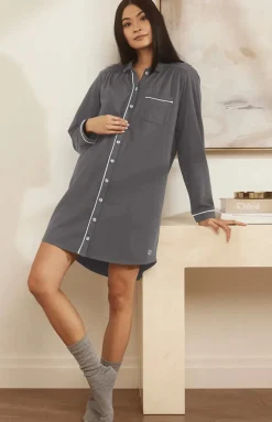 Women's Soft Knit Sleepshirt in Night