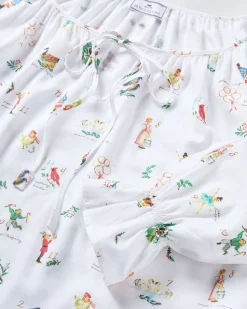 Women's Twill Delphine Nightgown in 12 Days of Christmas