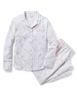 Women’s Twill Pajama Set in Baking Spirits Bright