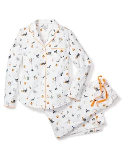 Women’s Twill Pajama Set in Trick or Treat