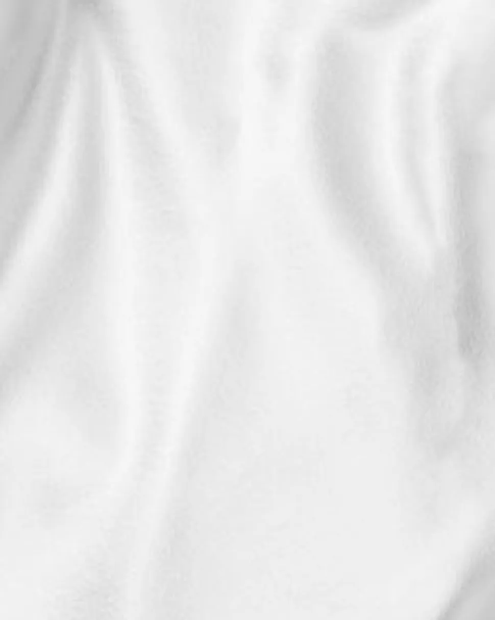 Women’s White Silk Long Robe