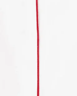 Women’s White Twill Nightshirt with Red Piping