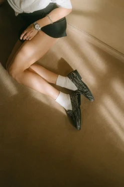 Women's Zebra Print Milano Loafer