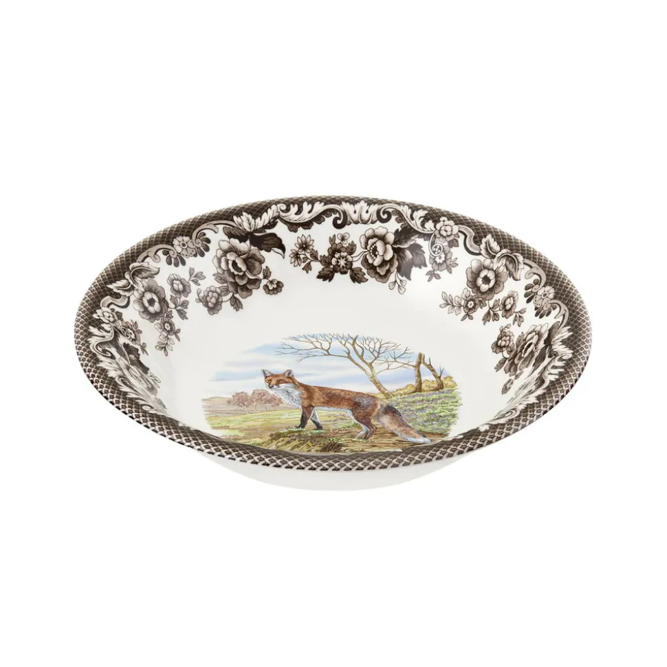 Woodland Ascot Cereal Bowl with Red Fox