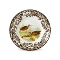 Woodland Bread & Butter Plate with Snipe