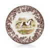 Woodland Salad Plate with Paint