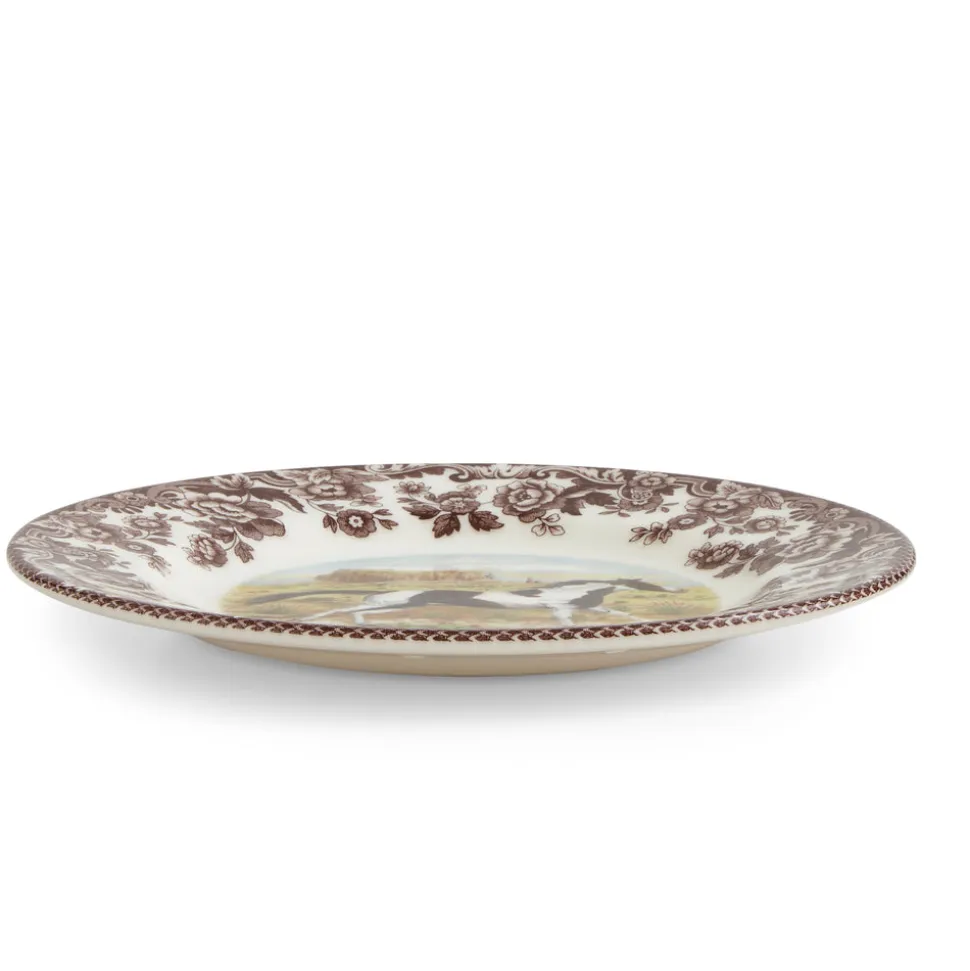 Woodland Salad Plate with Paint