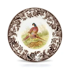 Woodland Salad Plate with Pheasant