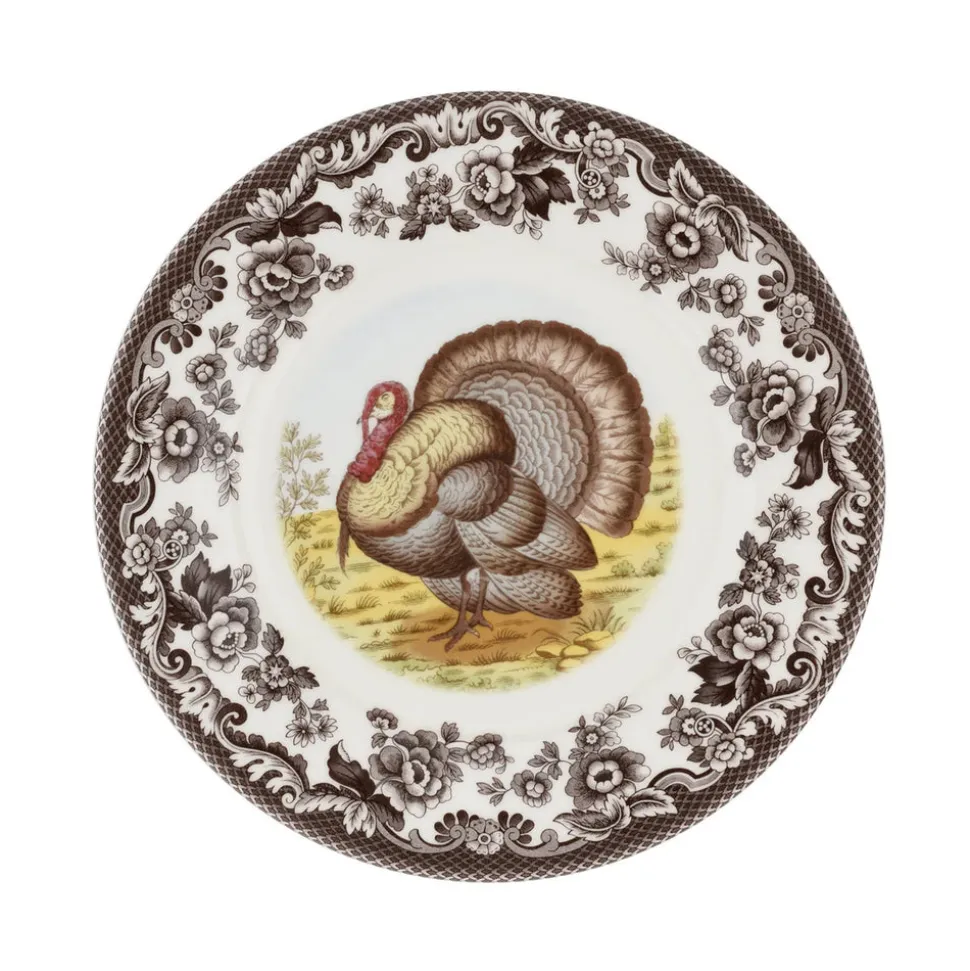Woodland Turkey Luncheon Plate
