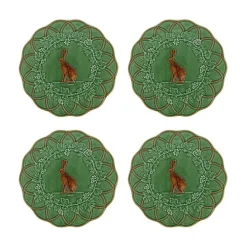 Woods Snack Plate Hare, Set of 4