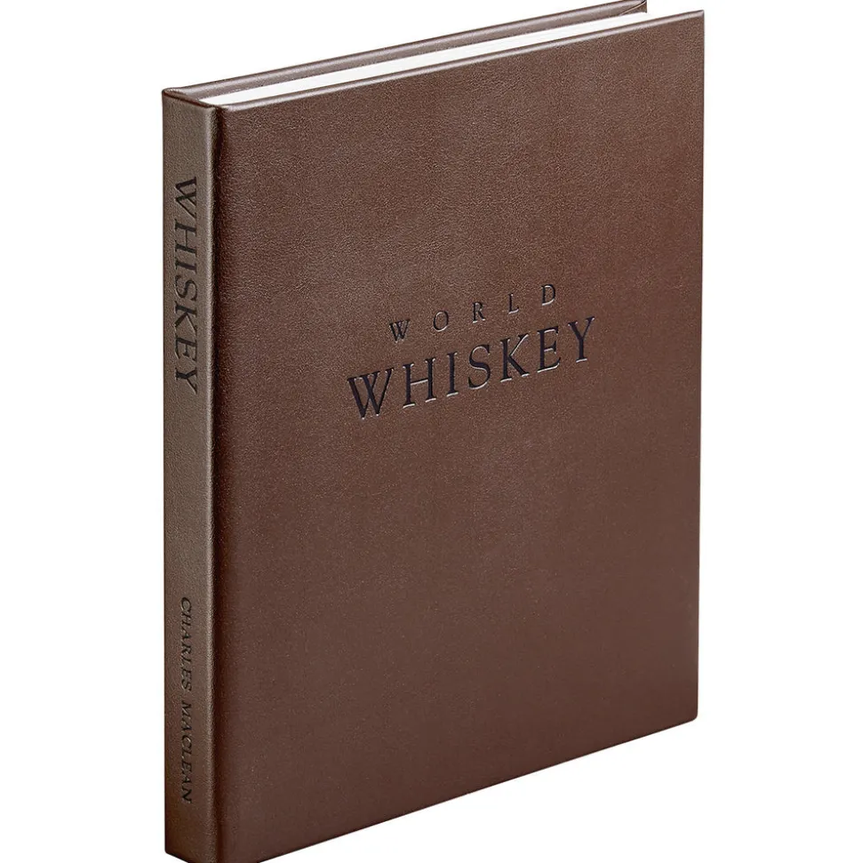 World Whiskey Book in Bonded Leather