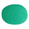 Woven Raffia Placemat in Green