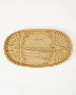 Woven Sabbia Oval Tray, Large