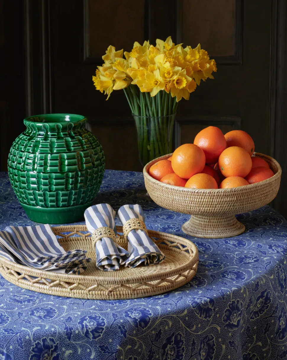 Woven Sabbia Oval Tray, Medium