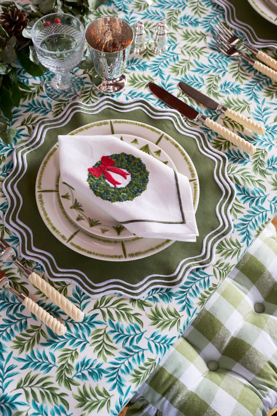Wreath Placemat, Set of 4