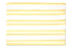 Yellow Stripe Cotton Tablecloth