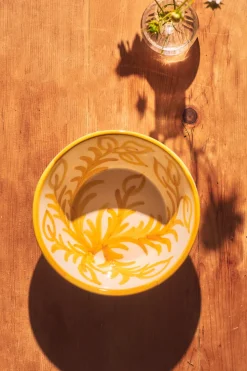 Yellow Vina Bowl