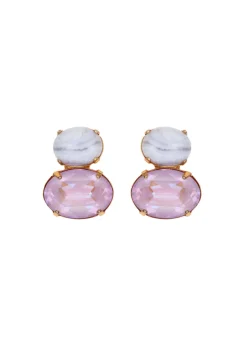 Yvette Earrings in Agate