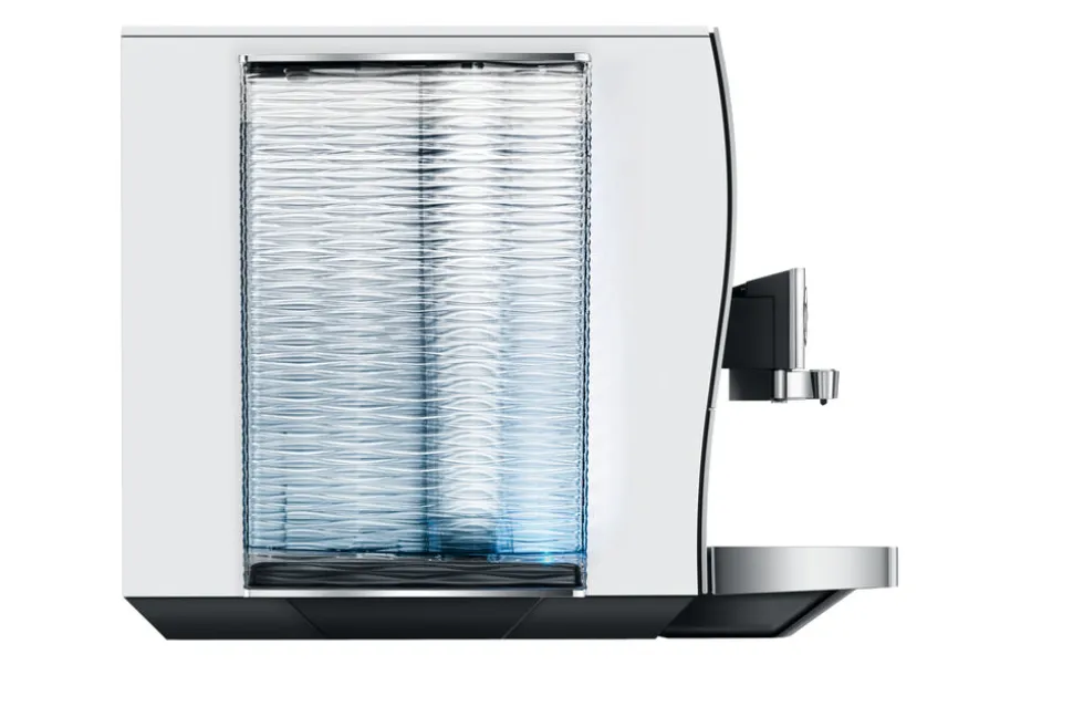Z10 Fully Automatic Coffee Machine in Aluminum White