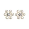 Zaya Studs in Crystal