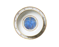 Zodiac Sky Blue Soup Bowl